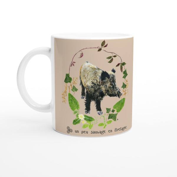 Boar Ceramic Mug Print