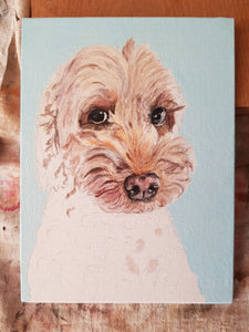 Commission - Pet Portrait On Canvas