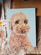 Load image into Gallery viewer, Commission - Pet Portrait On Canvas