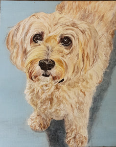 Commission - Pet Portrait On Canvas