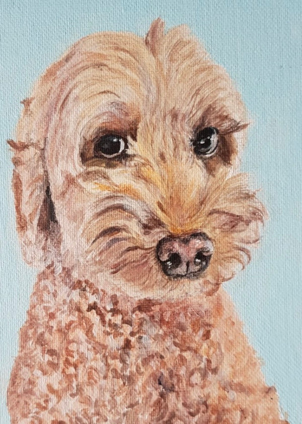 Pet Portrait On Canvas